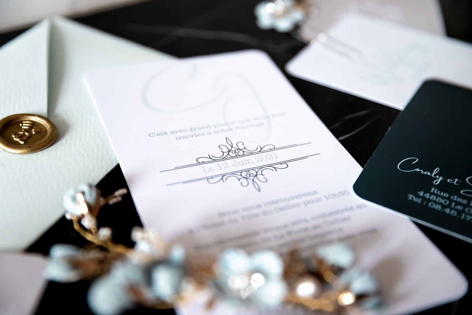 Les 40 plus beaux faire-part de mariage chics pour annoncer votre union