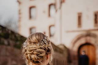 coiffure mariage chignon cheveux long