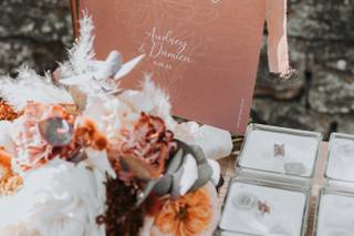 inspiration mariage mocha mousse, couleur pantone 2025