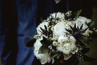 bouquet mariée original fleurs de coton