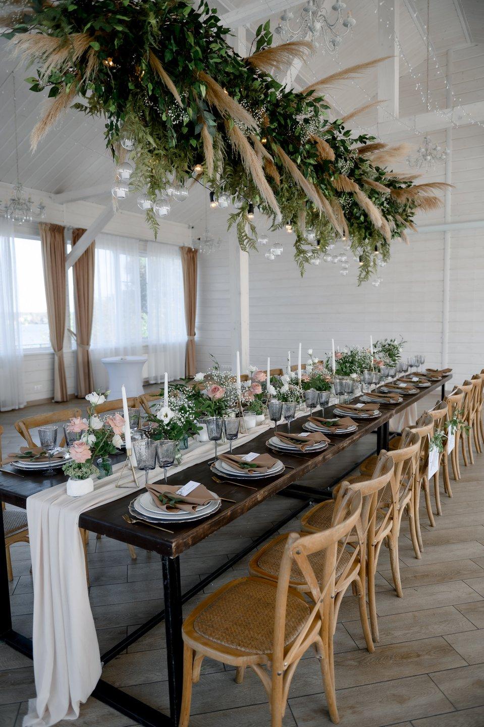 décoration de plafond pour mariage