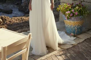 robe de mariée blanche simple