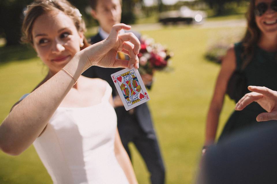 Un magicien pour l’animation de votre mariage