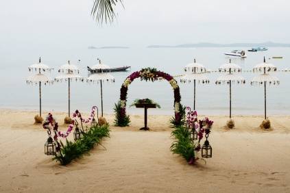 Look de mariée pour un mariage sur la plage 