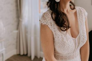 coiffure pour un mariage cheveux mi long