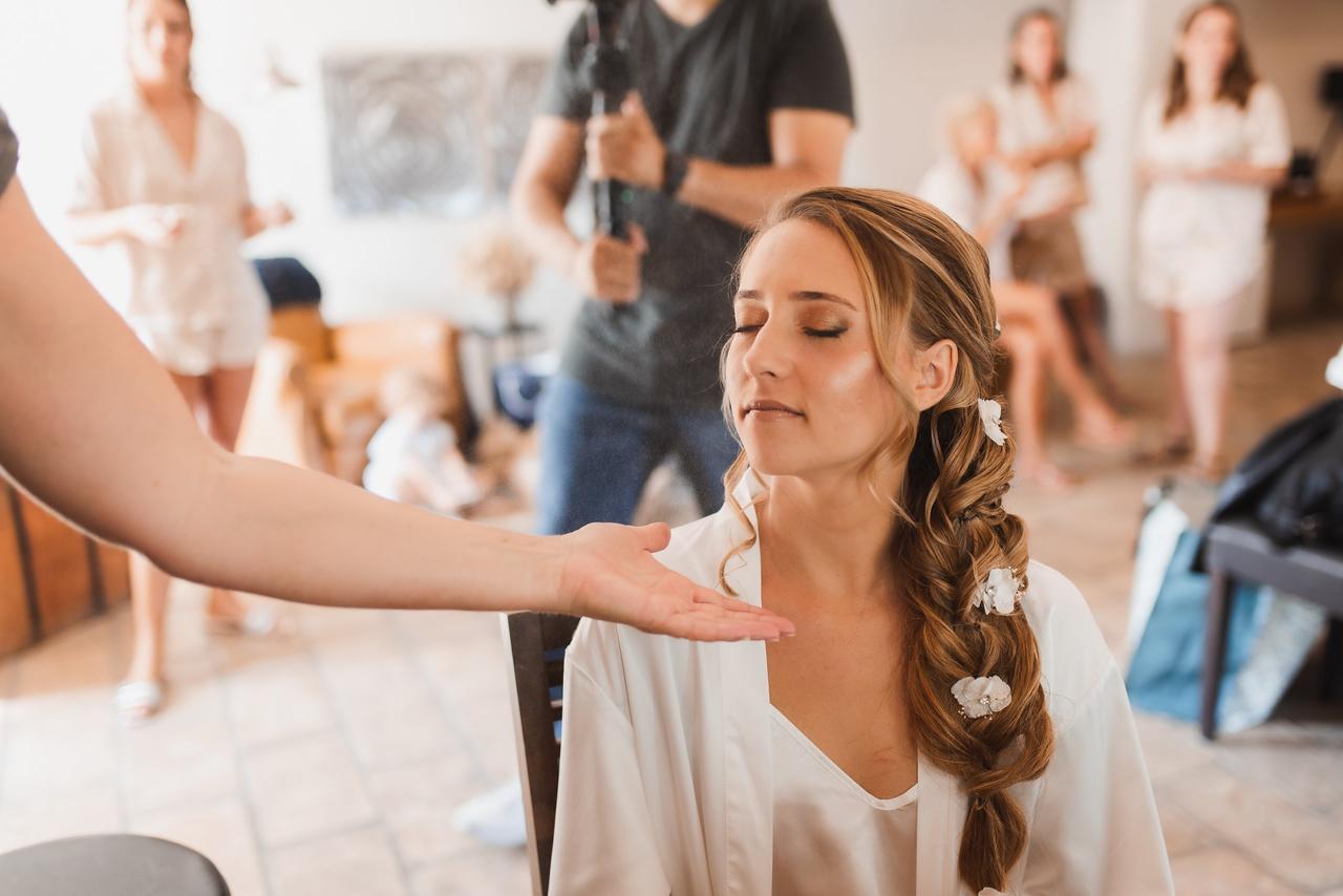maquillage mariée d'automne