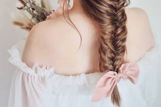 Coiffure marée avec tresse