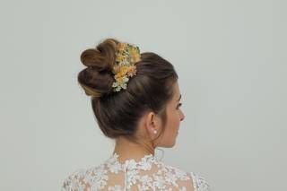 chignon mariage boheme