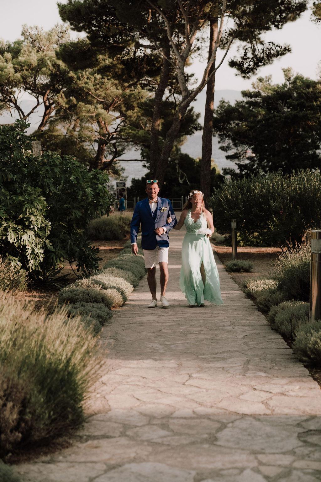 Destination wedding mariage en Croatie
