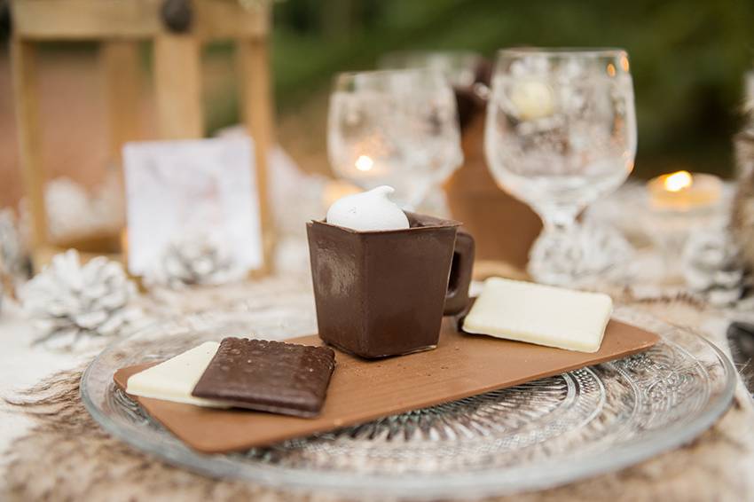 10 idées de desserts de mariage au chocolat