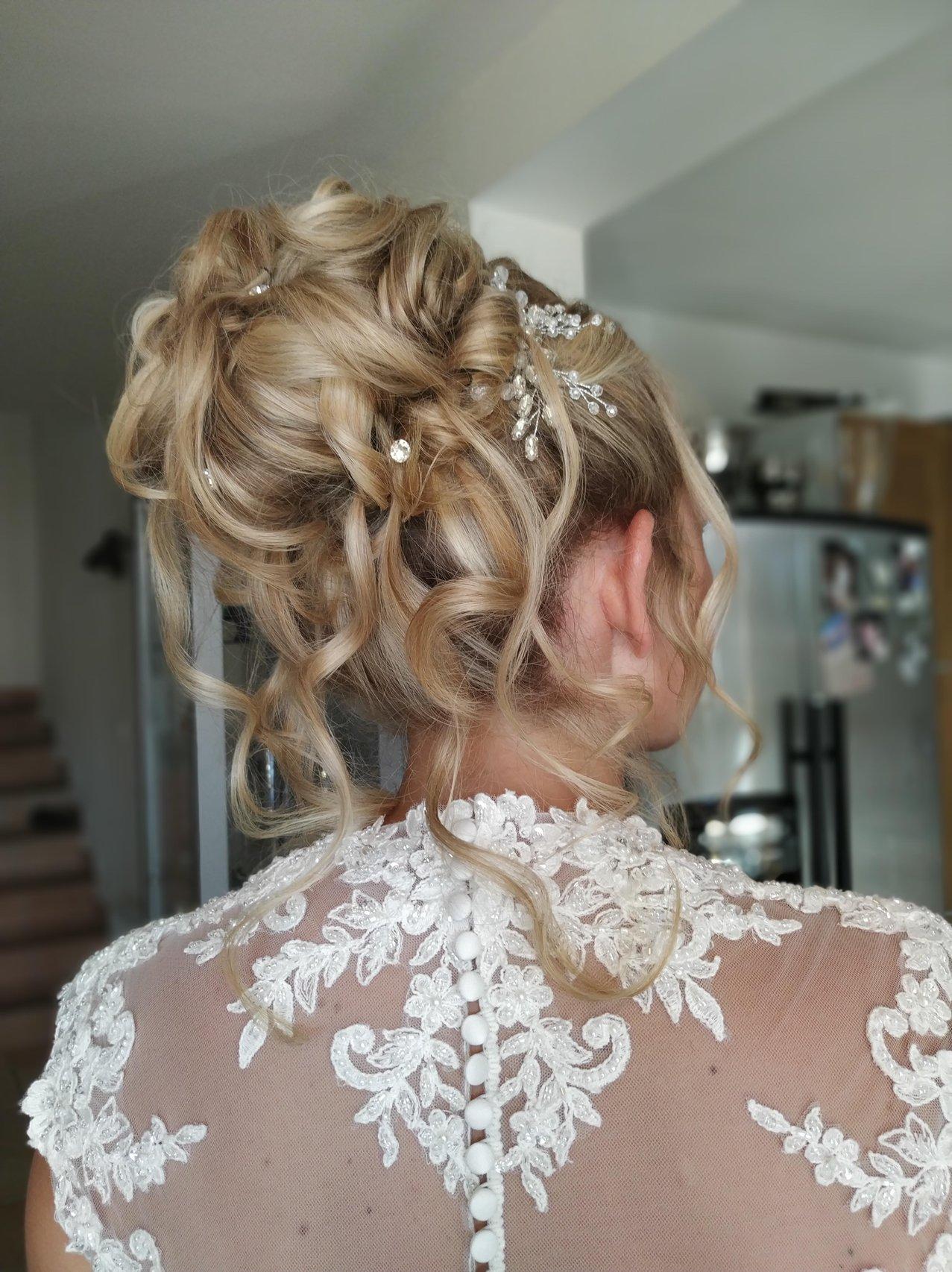 chignon pour mariage