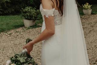 coiffure mariage cheveux mi long lachés