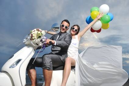 Idées pour un mariage motard