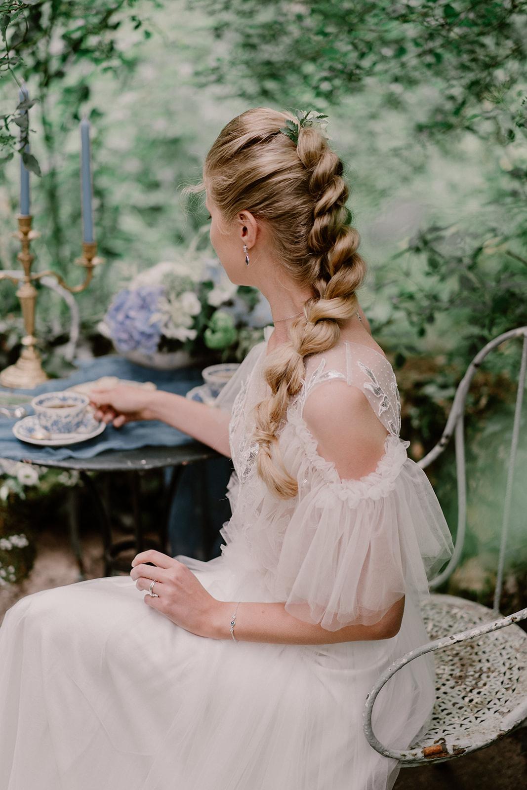 coiffure mariage tresse