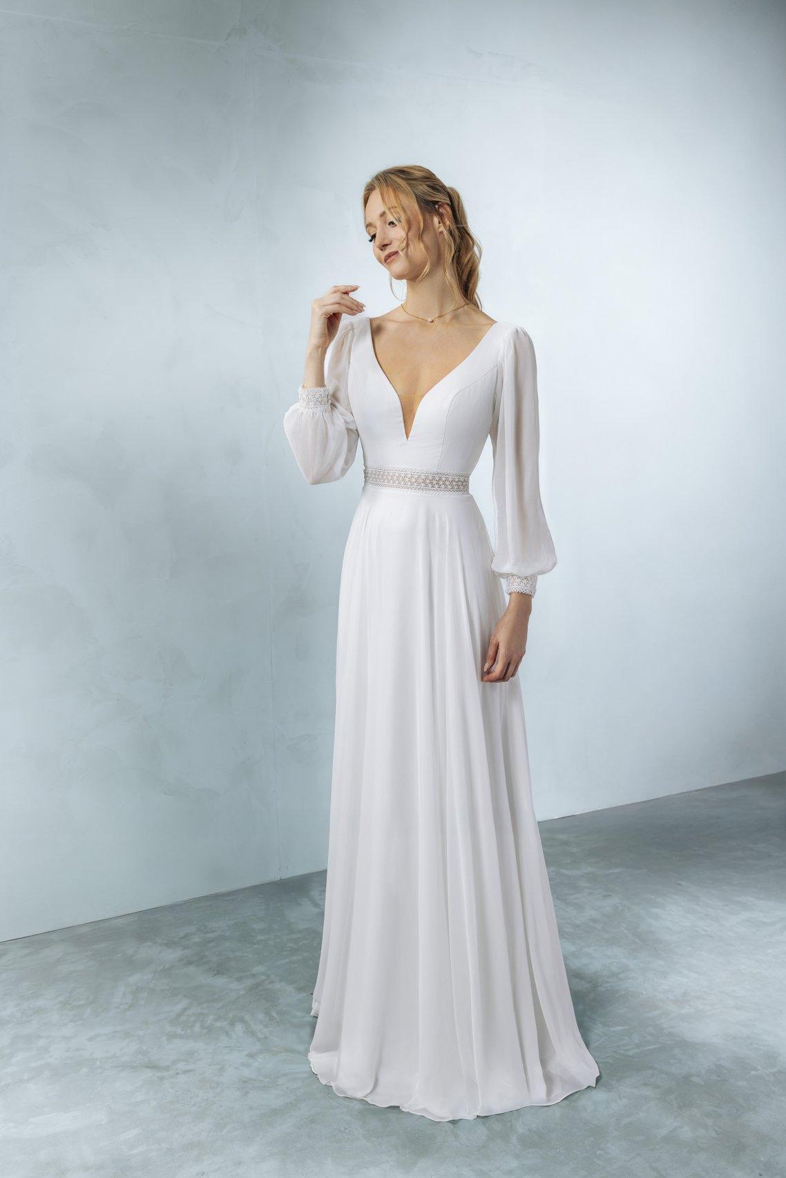 robe de mariée manches longues