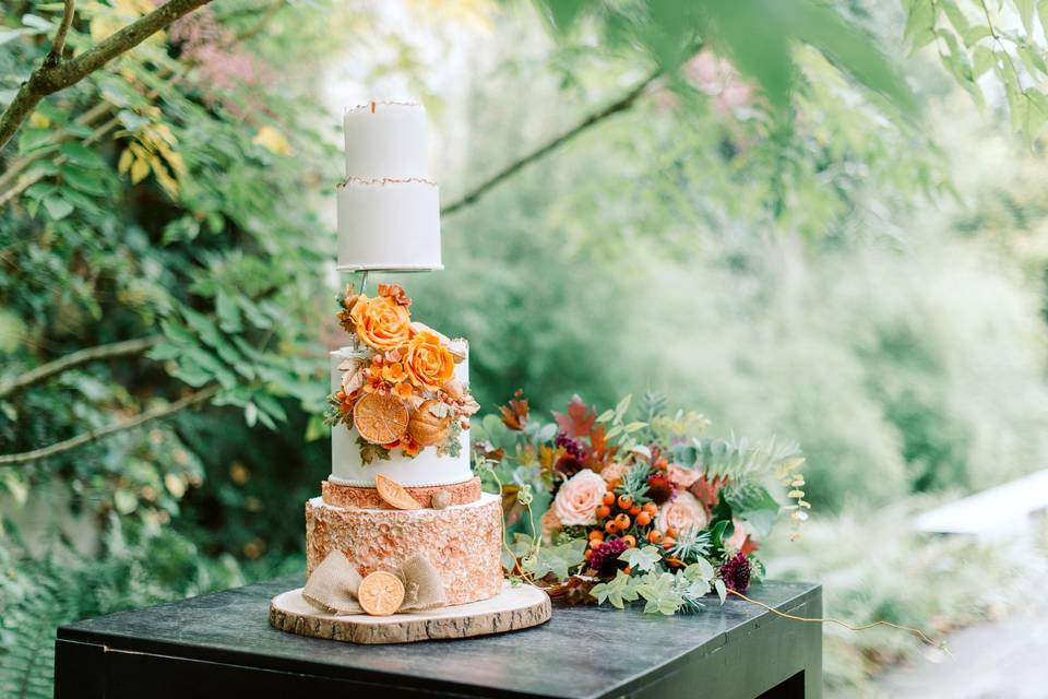 Wedding Cakes d’automne : les ingrédients pour un dessert réconfortant