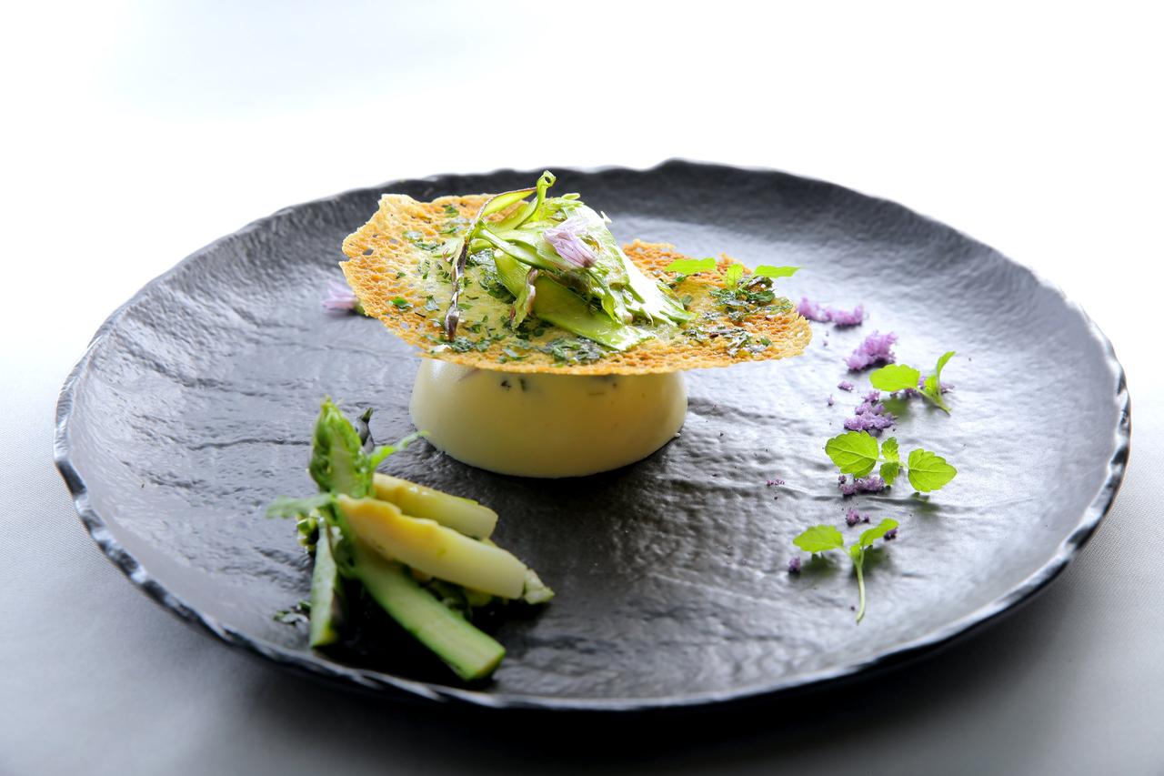 menu printemps entree asperges