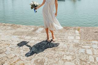 robe de mariee fluide blanche