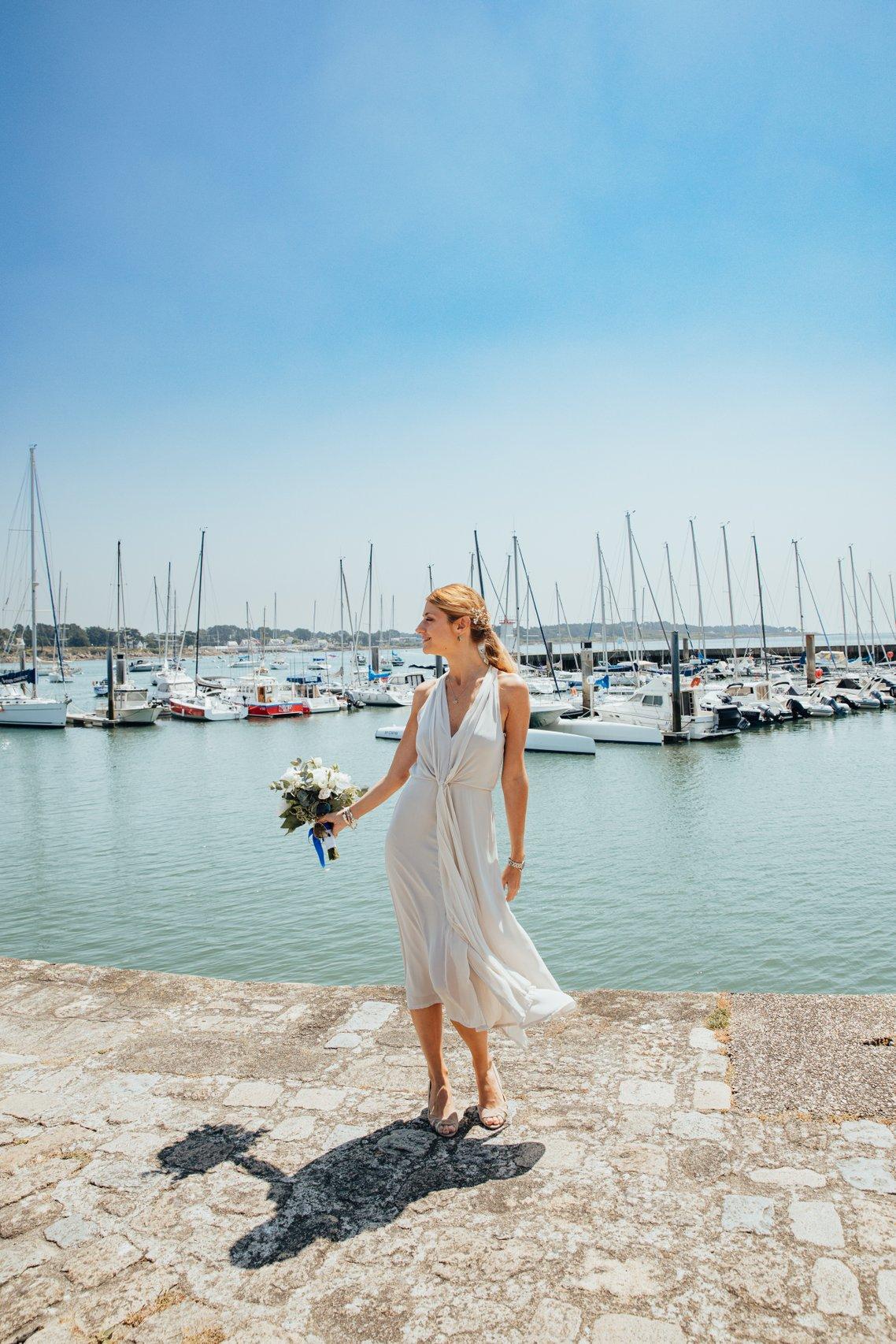 robe de mariee fluide blanche