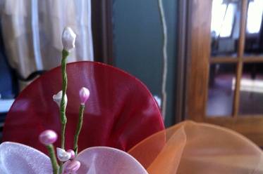 Tutoriel fleurs en organza