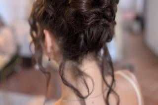 chignon coiffé décoiffé mariage