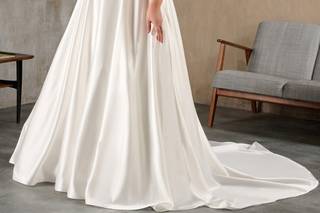 robe de mariée a-line femme ronde grande taille