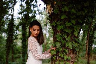 mariee automne robe de mariee dentelle