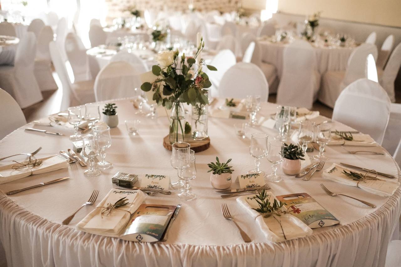 5 idées de décoration pour votre table de MARIAGE !