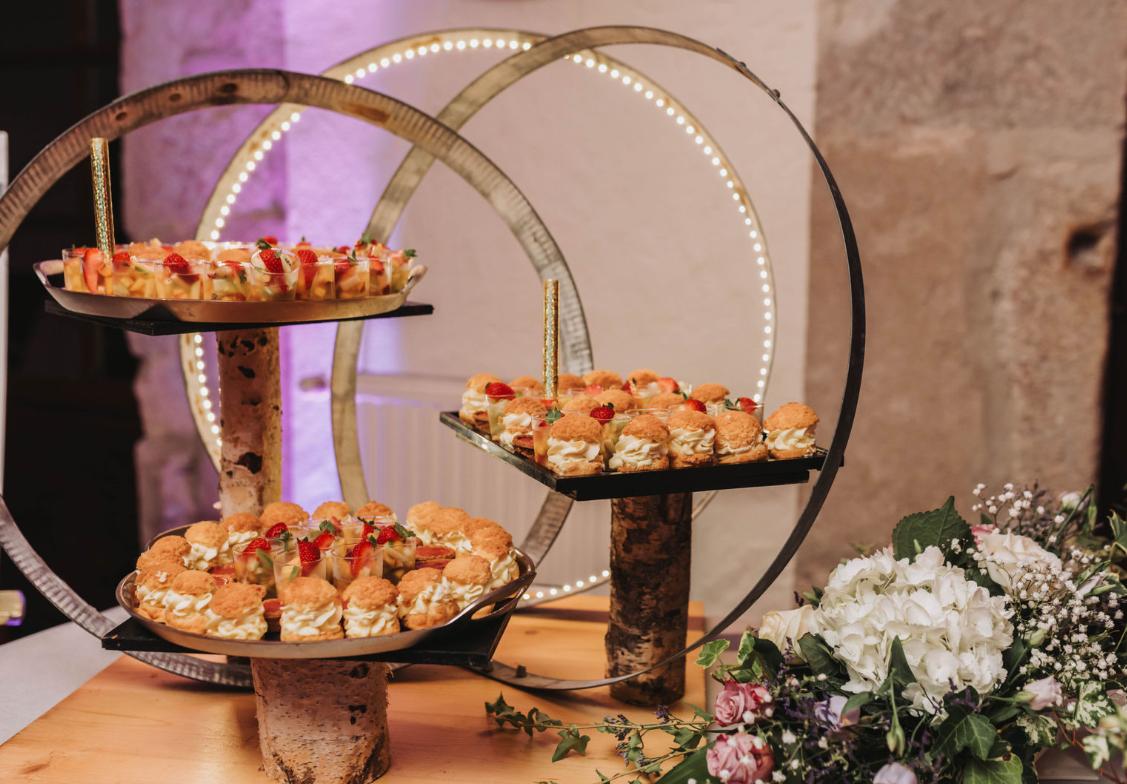 idee mariage civil petit comite decoration buffet
