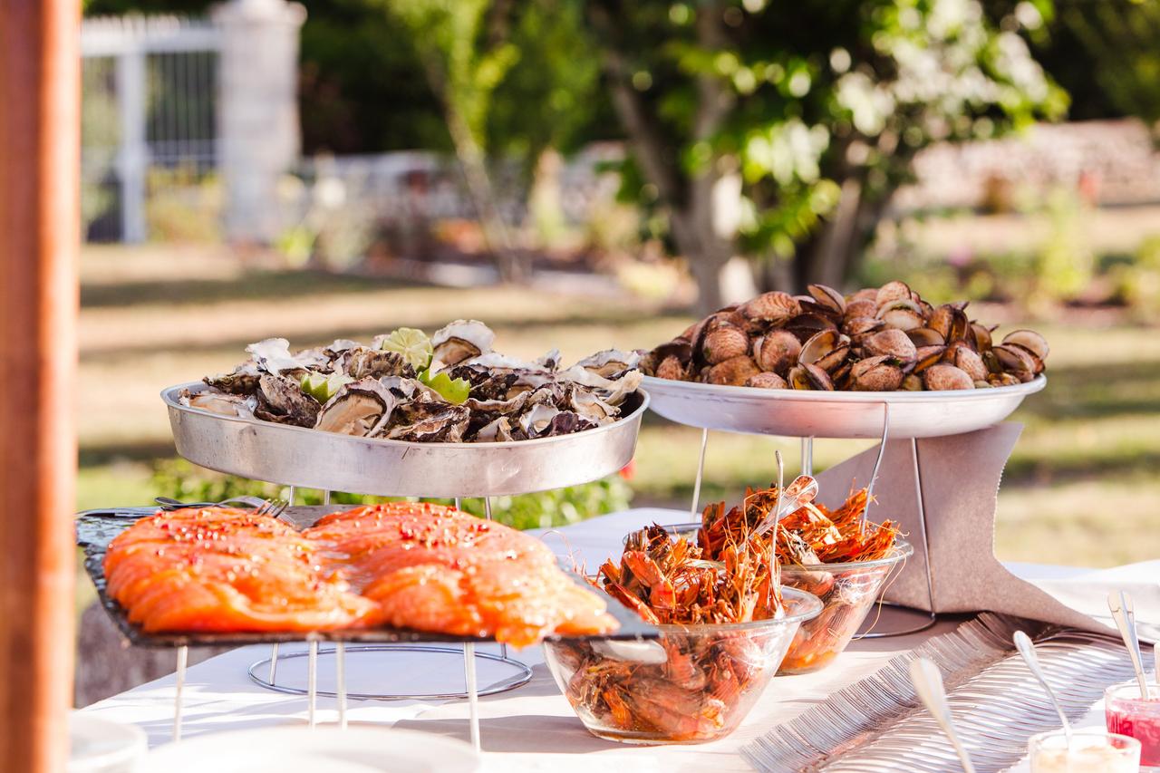 plateaux fruits de mer repas printemps
