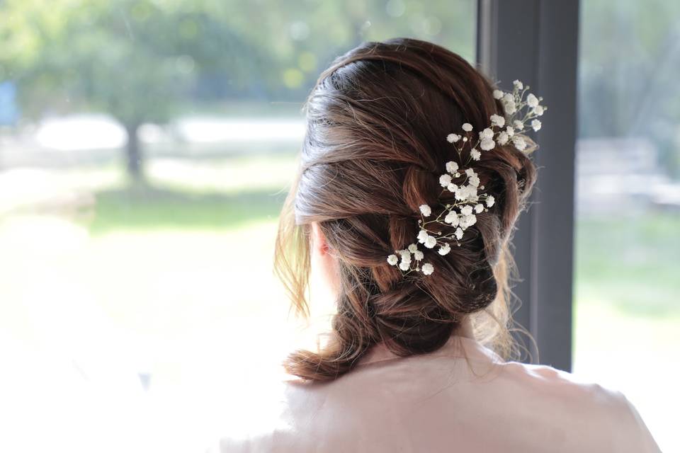 coiffure invitée mariage boheme