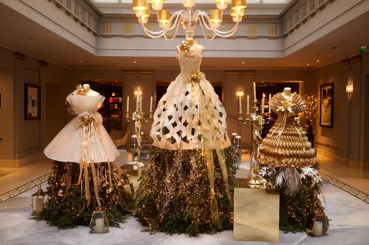decoration mariage original noel chic lumieres 