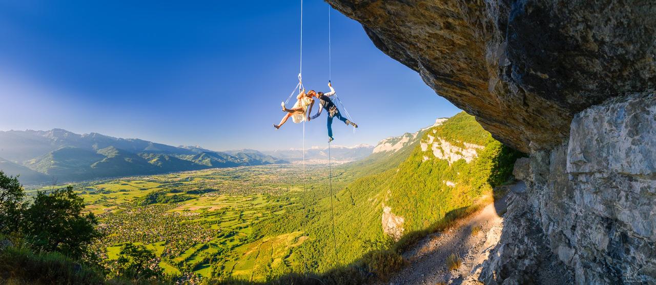 choses à faire en couple, activités à faire en couple escalade
