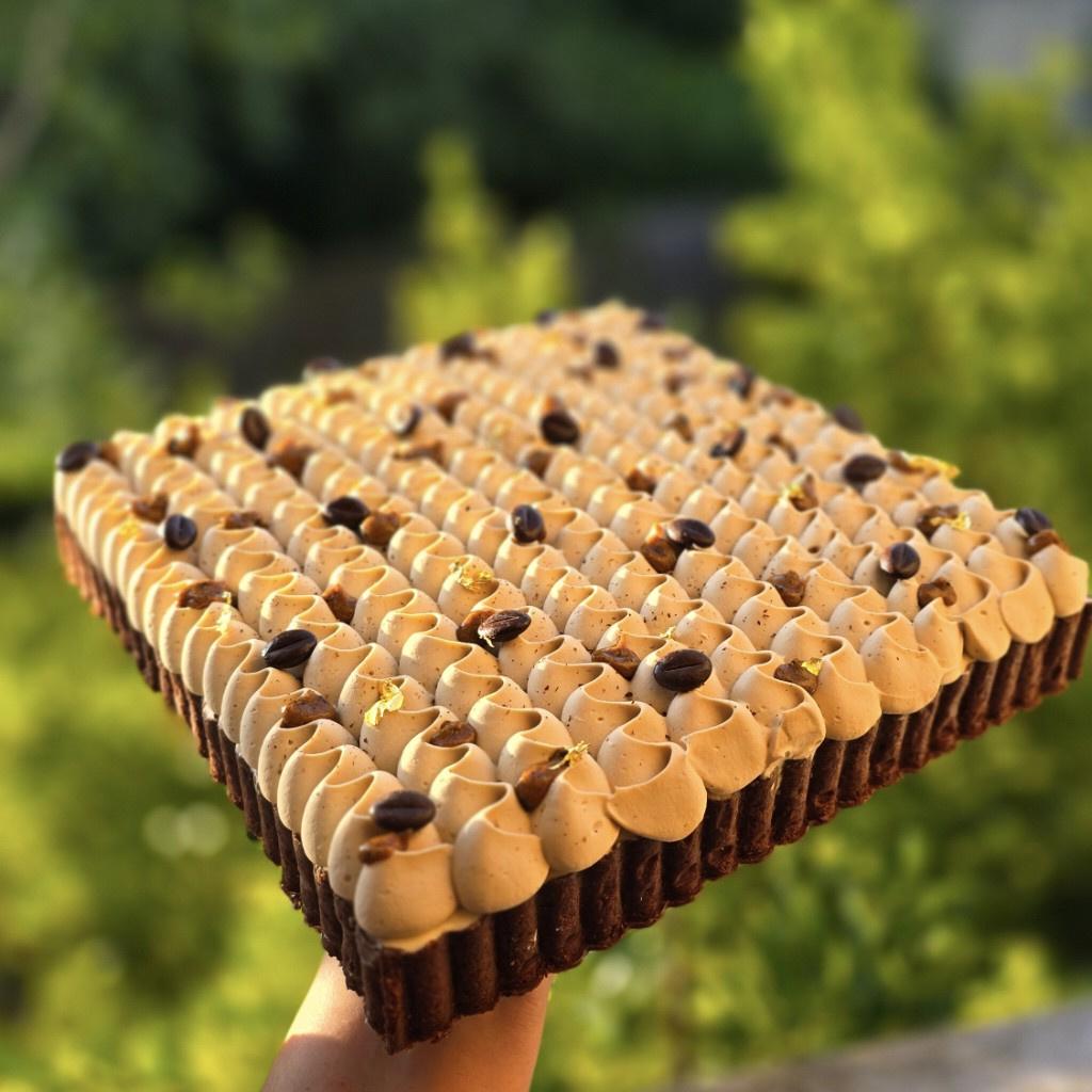 gateau de mariage tendance, tiramisu XXL