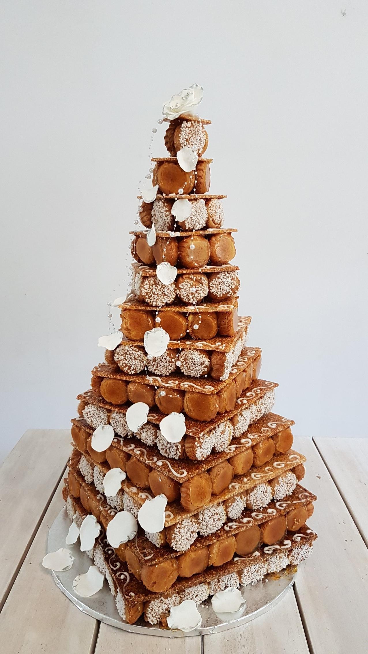 piece montee mariage luxe carre