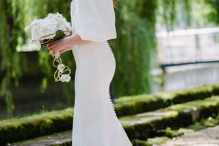 robe de mariée blanche simple