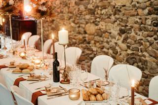 deco lumineuse mariage avec bougies