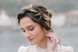 Coiffure mariée chignon en tresse