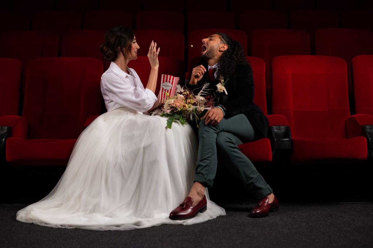 Thème de mariage sur le cinéma : toutes les idées déco