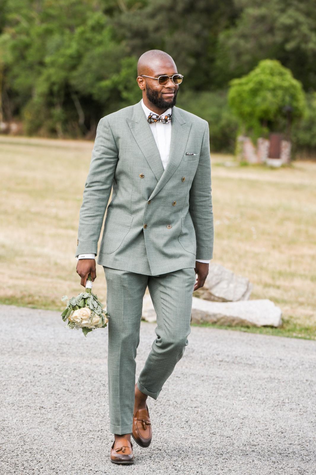 tenue mariage homme ete