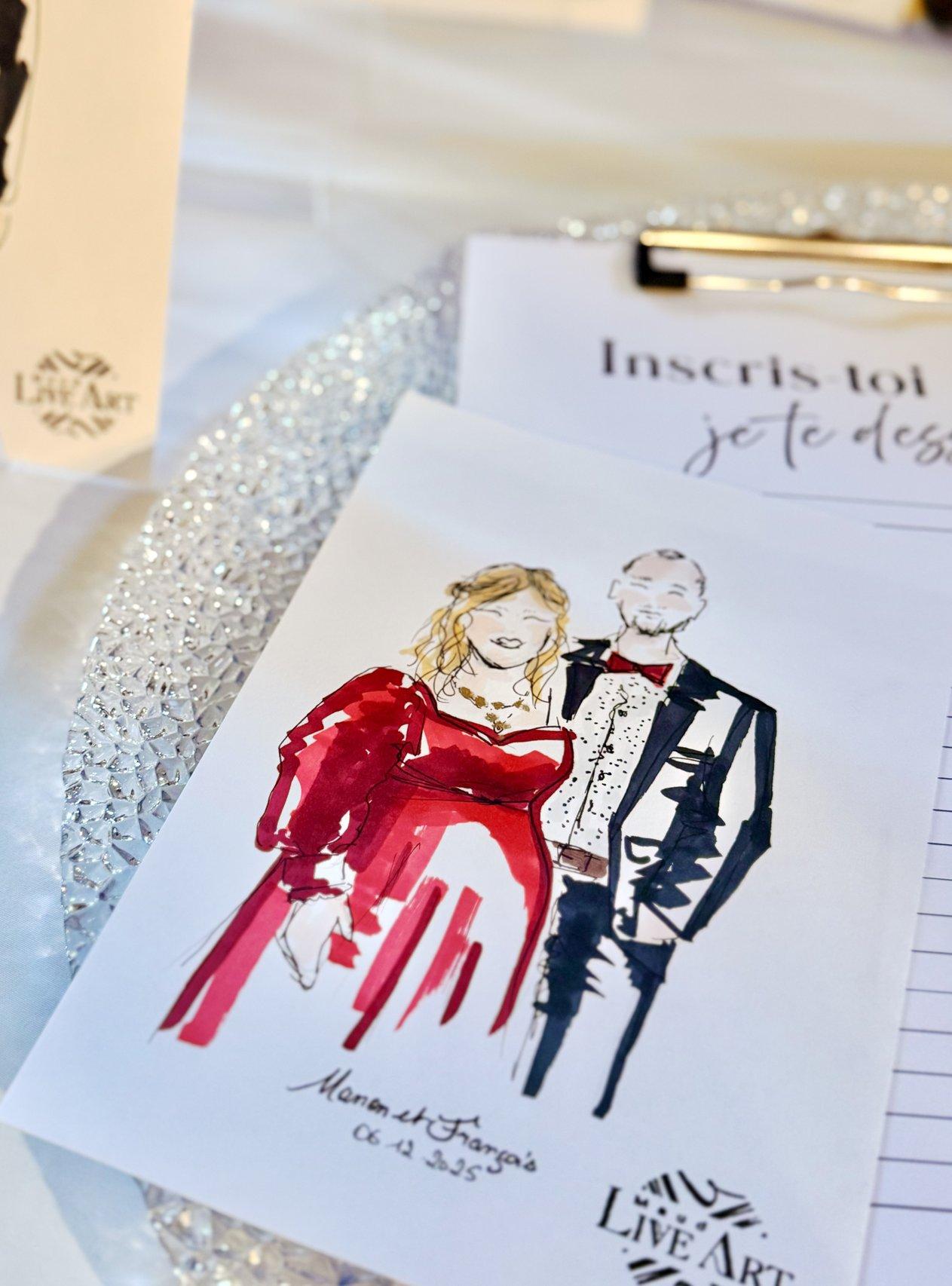 idee mariage civil petit comite illustrateur mariage