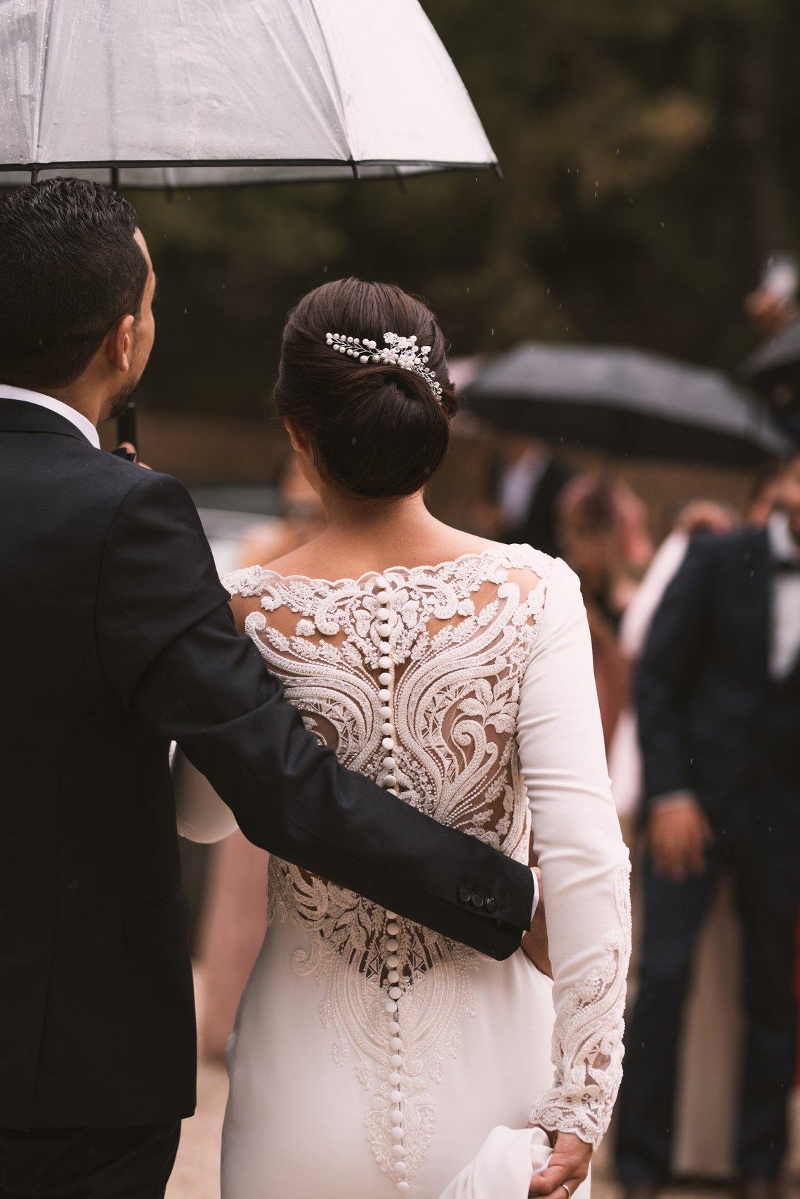 chignon coiffure mariage avec decoration