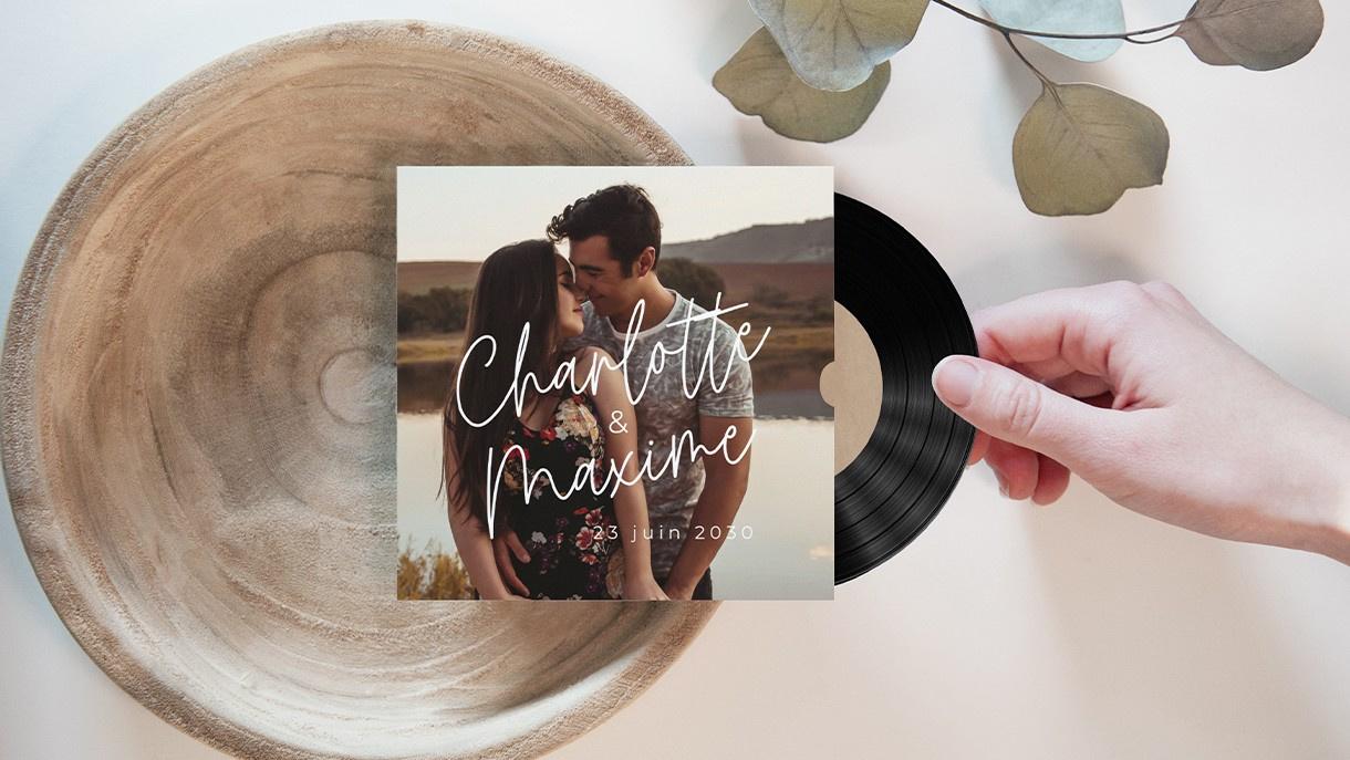 faire part mariage original texte et photo de couple, texte faire part mariage