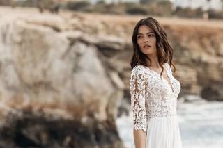 robe de mariee de plage dentelle