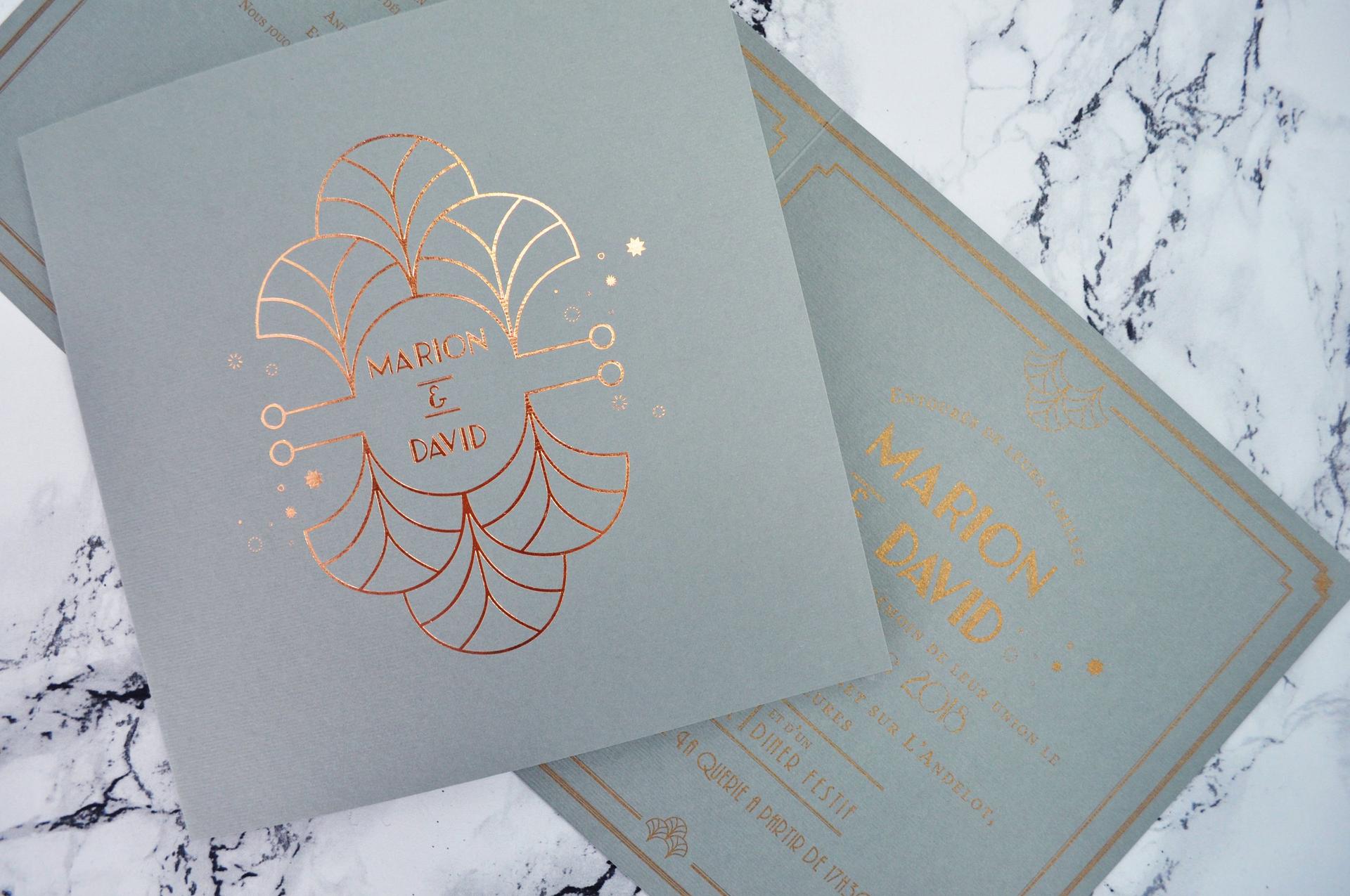 Les 40 plus beaux faire-part de mariage chics pour annoncer votre union