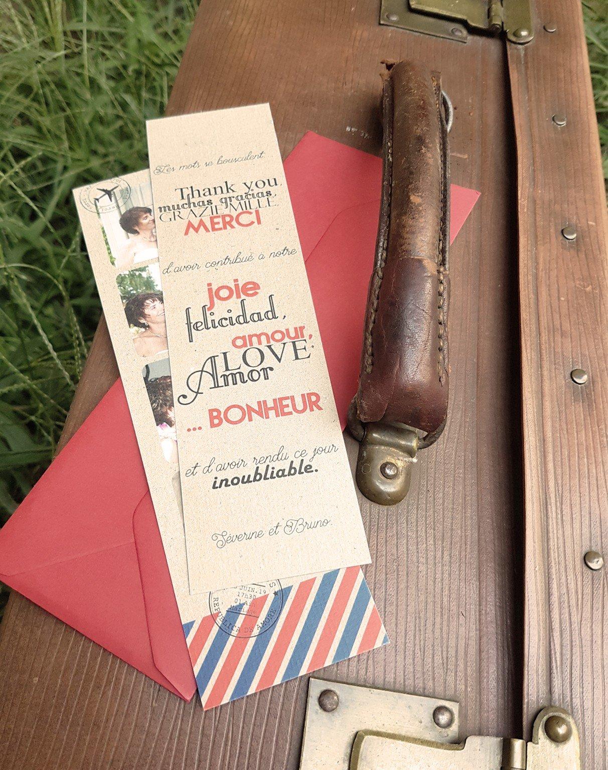 phrases remerciement mariage tendance