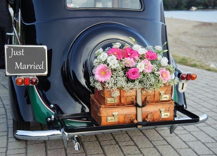 35 idées de Décoration voiture pour mariage
