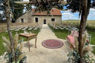 mariage boheme chic ceremonie laique