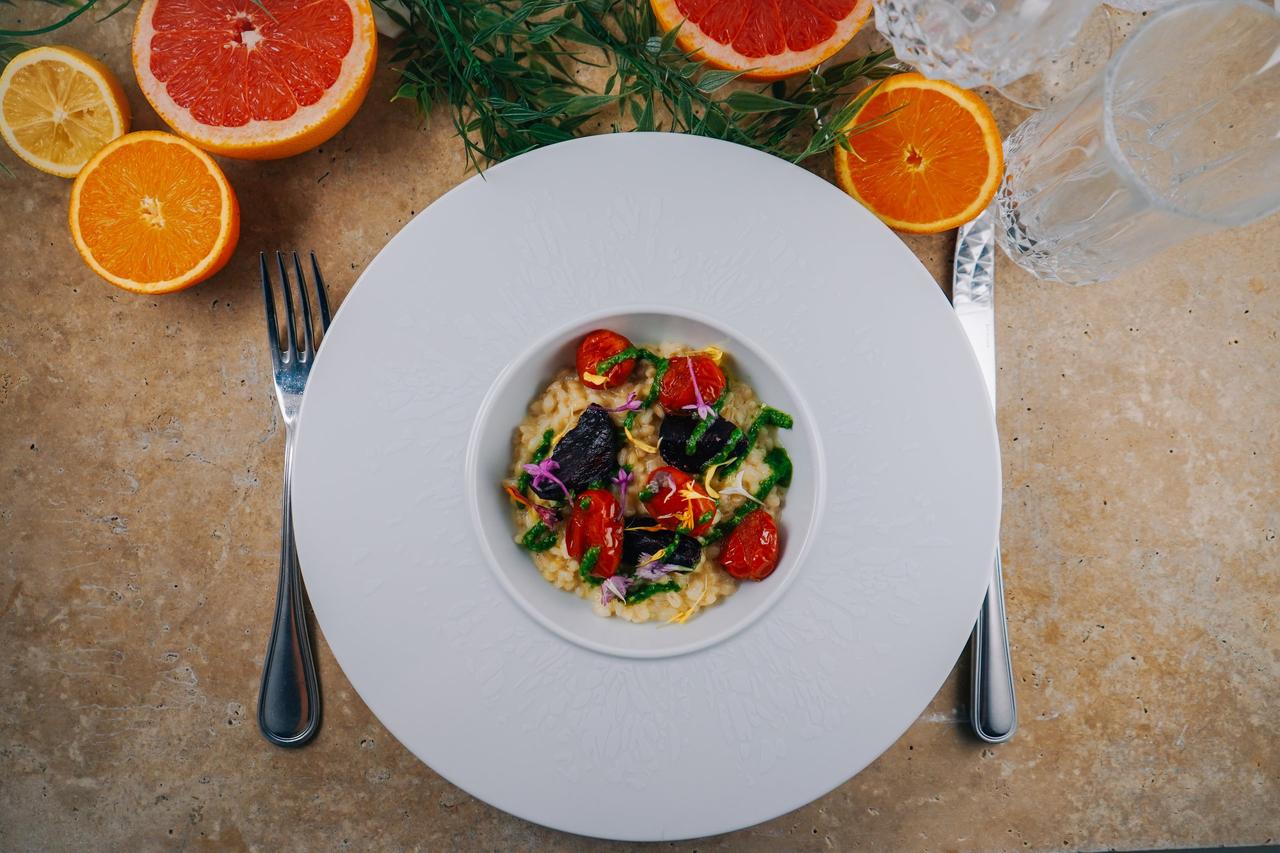 risotto menu printemps mariage