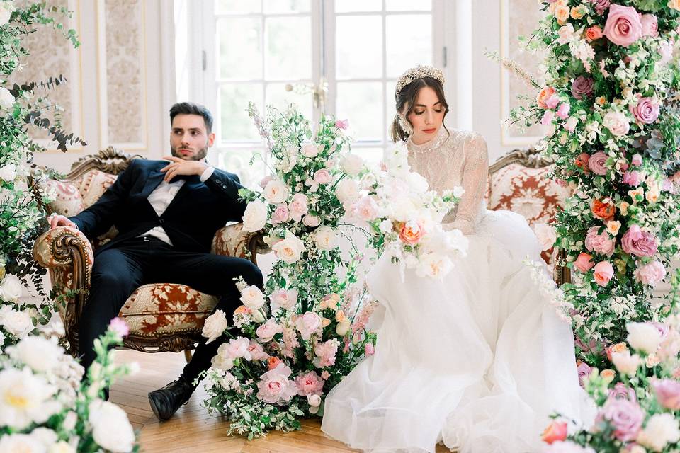 décoration mariage avec fleurs mariage
